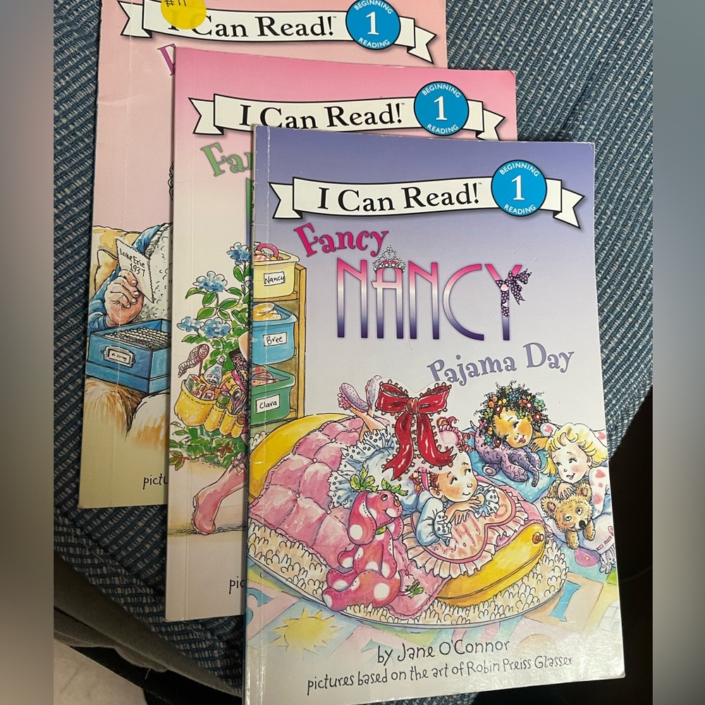 Fancy Nancy I Can Read Level 1 Book Set